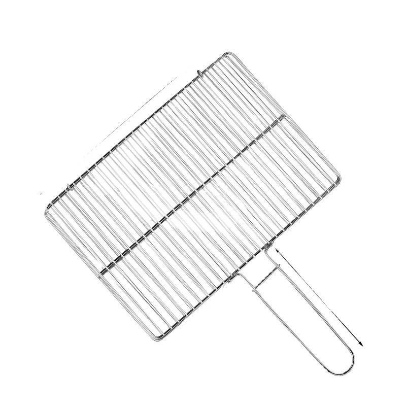 

Grilled Fish Clip Stainless Steel Grilled Fish Rack Grilled Fish Mesh Clip Barbecue Wire Plywood round Barbecue Tools