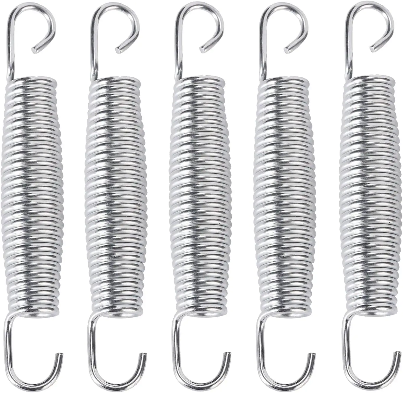 

5.5 Inch Trampoline Springs, 1/2/5 PCS, Zinc-Plated Steel Replacement Parts