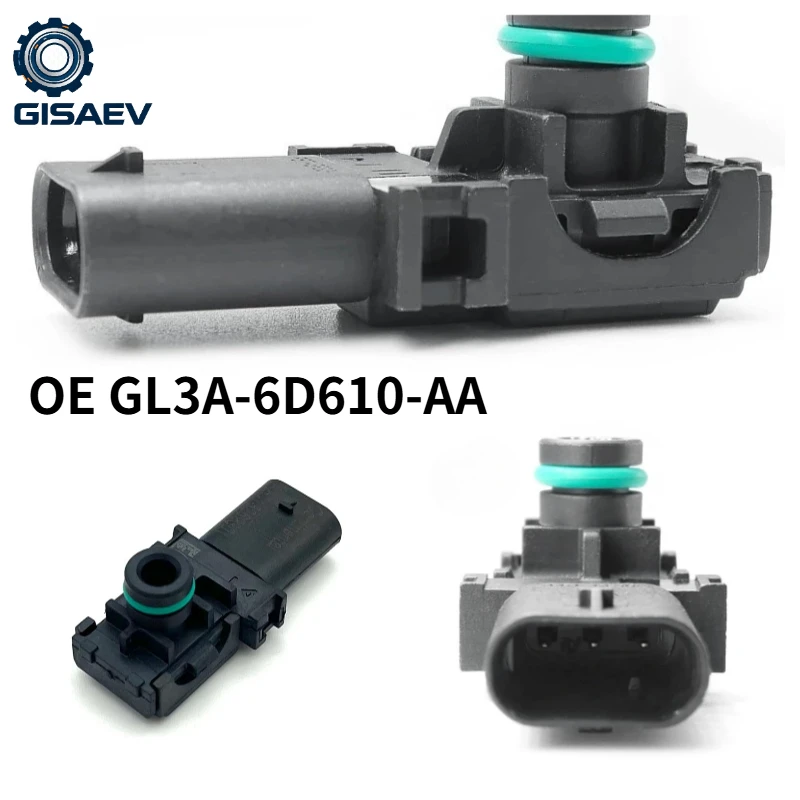 1PCS New Intake Manifold Air Pressure Sensor OE GL3A-6D610-AA for Ford Escape SE 2019-2021 1.5T MAP Sensor Accesorios Para Carro