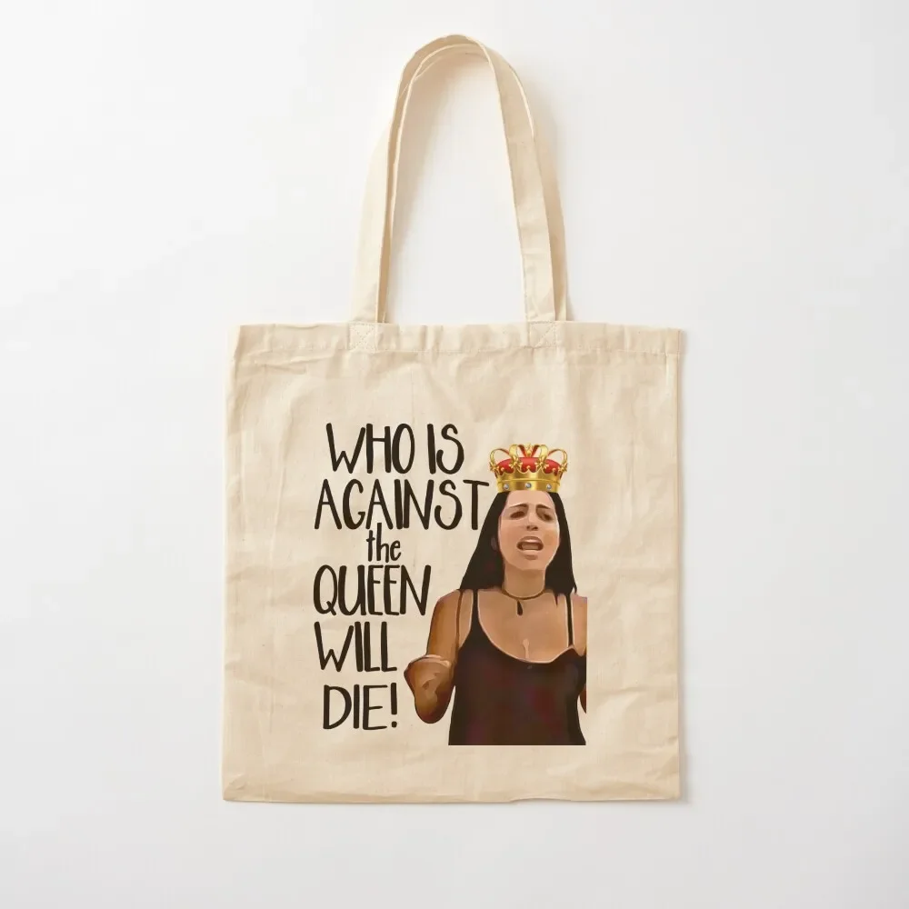 

90 Day Fiance Larissa Who Is Against the Queen Will Die Tote Bag Shopper shopper bag woman sac pour femme Tote Bag