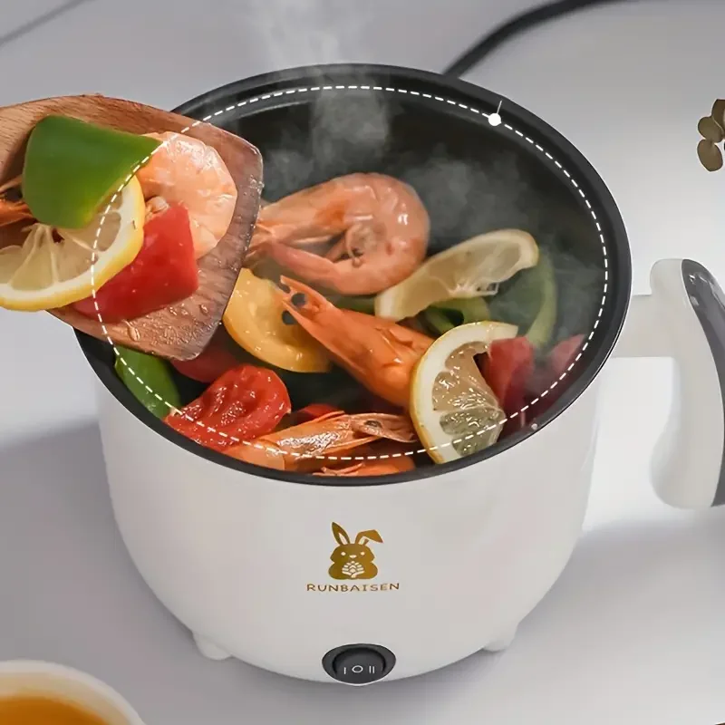 Electric Cooker Multifunctional Non-stick Cooker Electric Cooker Household Small Pot Dormitory Cooking Noodles Electric Hot Pot