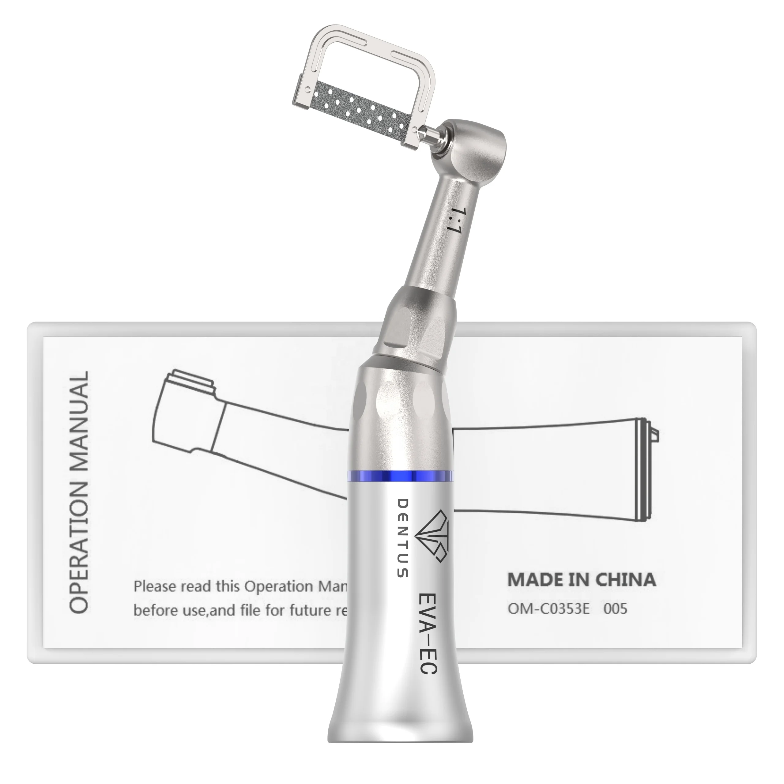 EVA-ECS Direct Drive Low Speed HandpieceCurved Angle Orthodontic for Surgery