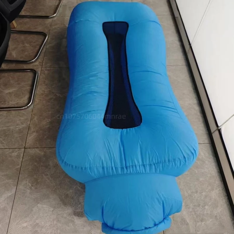 Outdoor Inflatable Sofa, Amphibious Camping Single Portable Air Cushion, Outdoor Camping Music Season Mattress