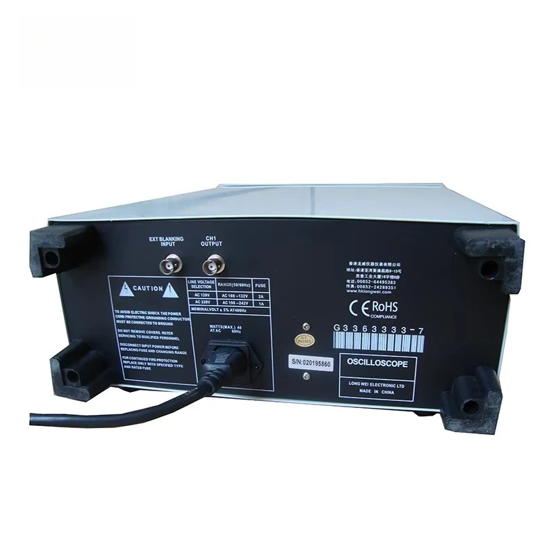 High Quality 60MHz Dual Chnnel Cro Analog Oscilloscope Cathode Ray Oscilloscope