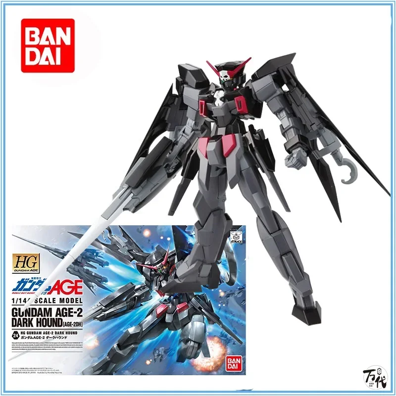 

HIGHLY PLAYABLE BANDAI ORIGINAL 1/144 HGAGE GUNDAM AGE-2 DARK HOUNDACTION FIGURE ASSEMBLY MODEL GIFT 5057387 HOLIDAY GIFTS