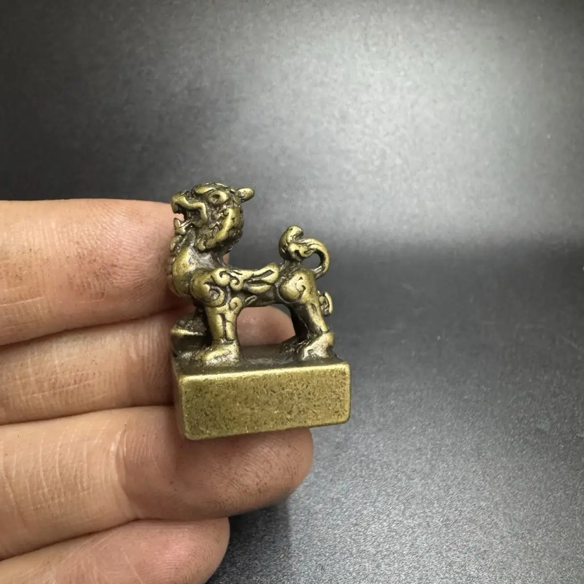 Pixiu kylin Seal Stamp Statue Sculpture Figurines Home Garden Decoration Statues