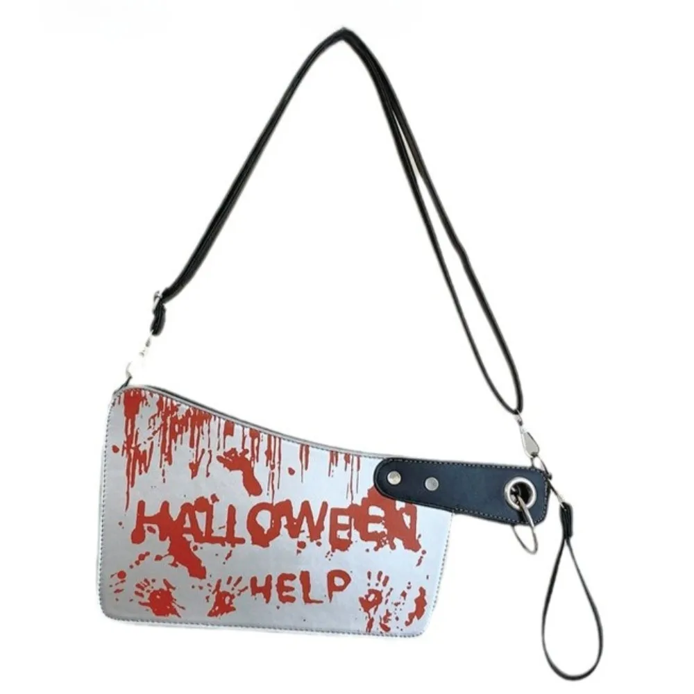 Fashion Personality Knife Shape Women Shoulder Bag for Halloween Creative Funny Popular Trend Cool Girl Handbags Crossbody Bag