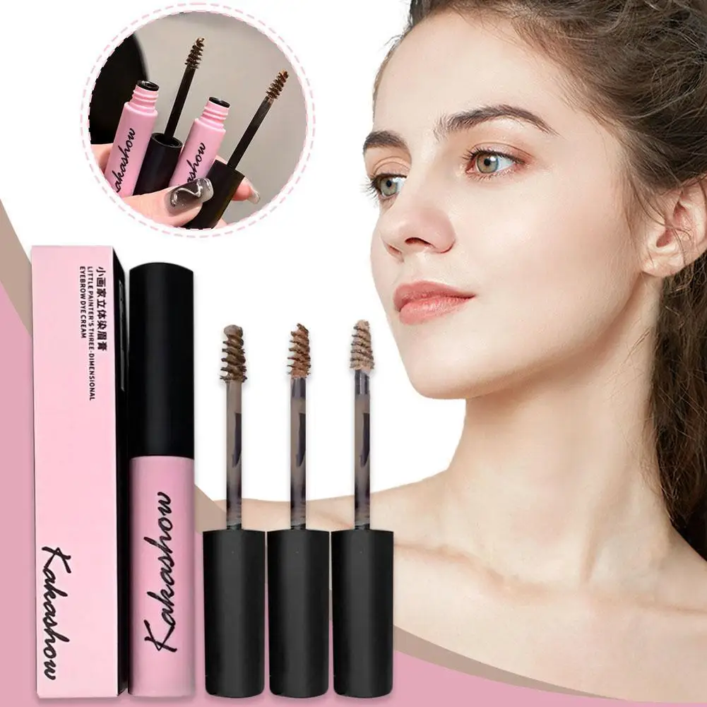 Three-dimensional Eyebrow Dye Smooth And Easy Color Natural Eyebrows Soft Korean Atmosphere Infected Eyebrows Makeup