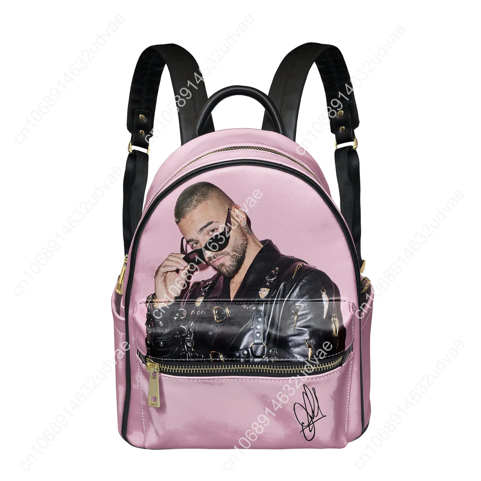 Maluma Backpack Womens Men Knapsack Personalized Text Image Double Shoulder Bag Business Travel Bookbag Rucksack Gift Daypack