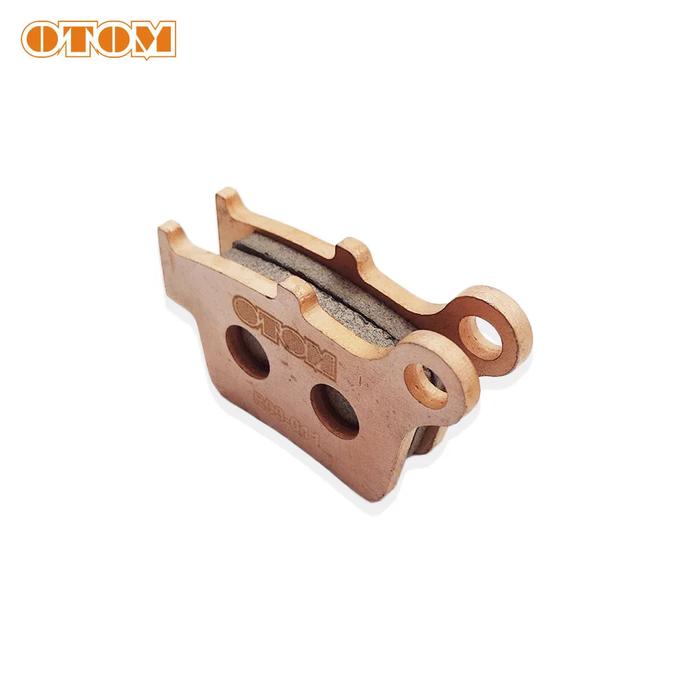 OTOM Brake Pad Copper Sintered Front F03 and Rear R03 Brake Shoe Disks For KAYO T4 T6 K6 GUIZUN MX6 KEWS K16 K18 X2 Motocross