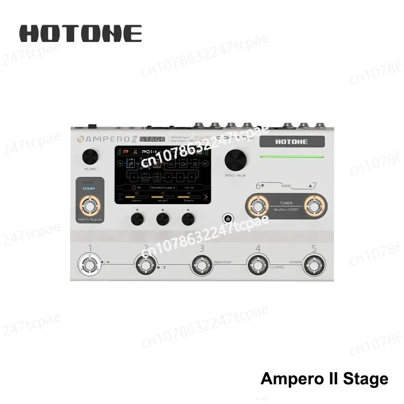 Hotone Ampero II Stage Amp Modelling Trial DSP Effects Processor Effect Pedal Guitar Accessories