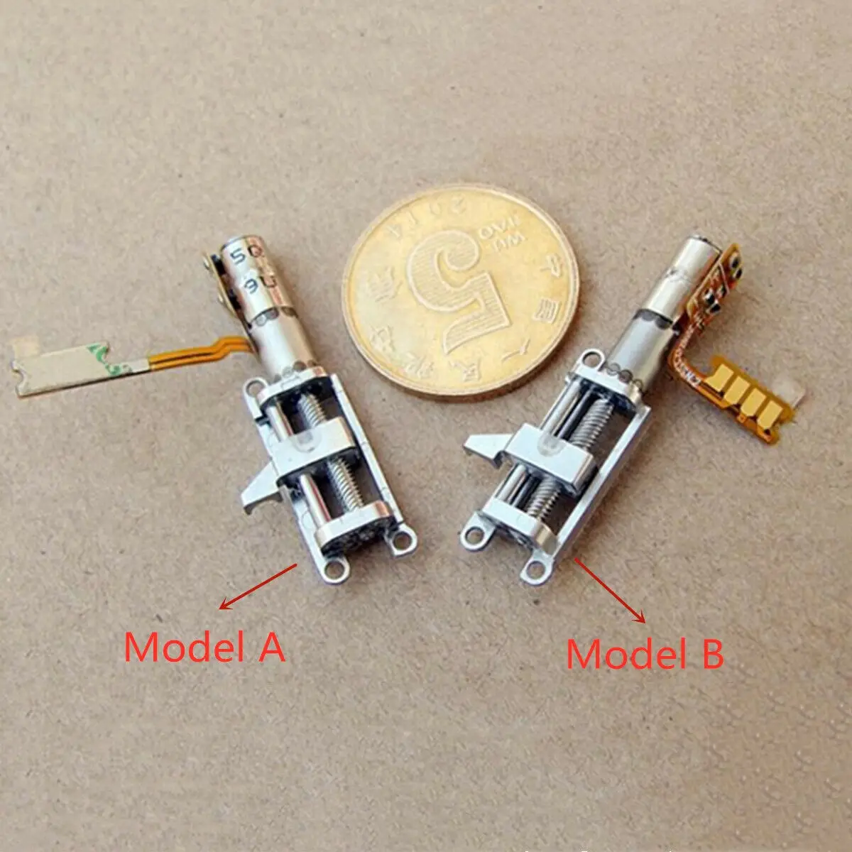 

Micro 4mm DC 5V 2-Phase 4-Wire Mini Planetary Gear Stepper Motor Screw Slider Nut Camera Lifting Actuator