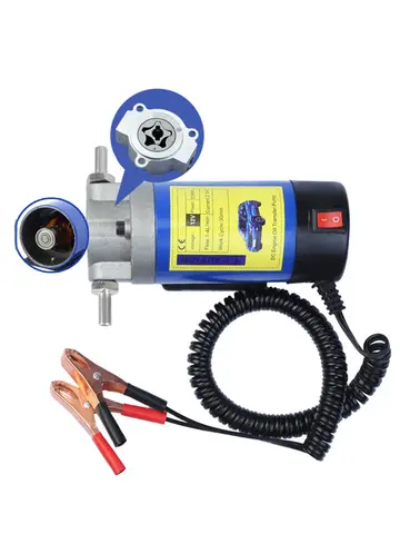 휴대용 오일 전송 펌프 1-4L/min 12V 추출기 유체 흡입 전기 변경 연료 펌프 자동차 오토바이 보트 용 사이펀 도구
