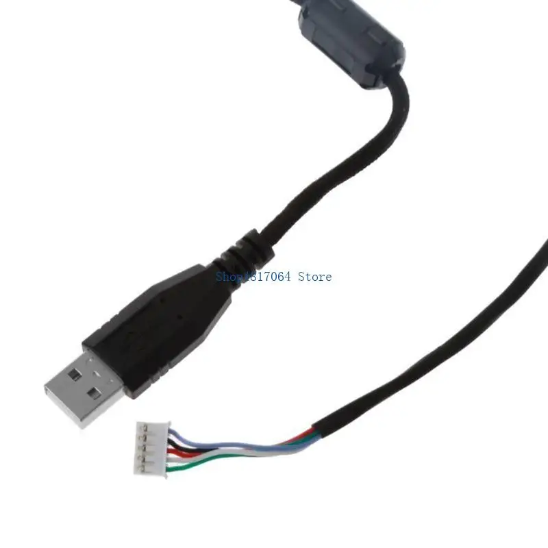 

T3LB DIY Universal Umbrella Rope Mouse Cables Soft Durable Mouse Line for G302/G402/G502 Replacement Mouse Wire