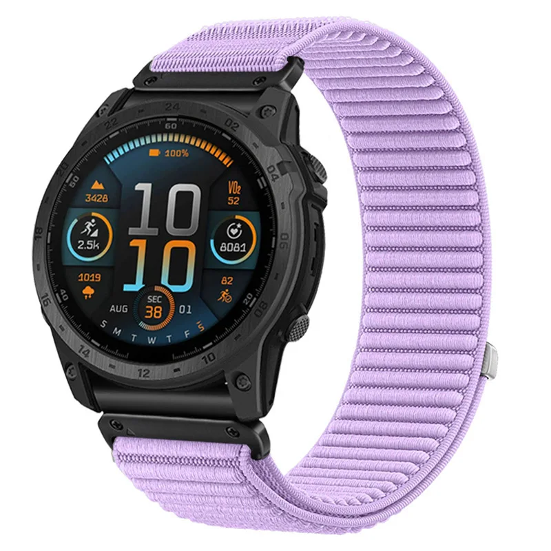Quick Fit 26mm 22mm 20mm Nylon-Armband für Garmin Fenix 8 51/47/43mm/Tactix 8 Armband für Garmin Fenix E 7X 7Pro/Enduro 3/970 965 – Detail 20