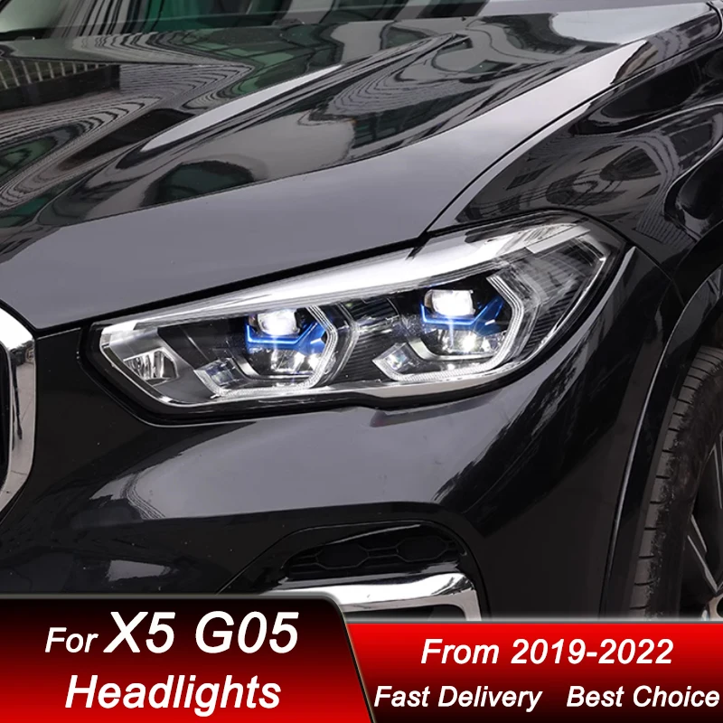 

Car Headlights For BMW X5 G05 G18 19-22 full LED DRL Headlamp Assembly Upgrade High Configure Projector Lens Accessories Kit