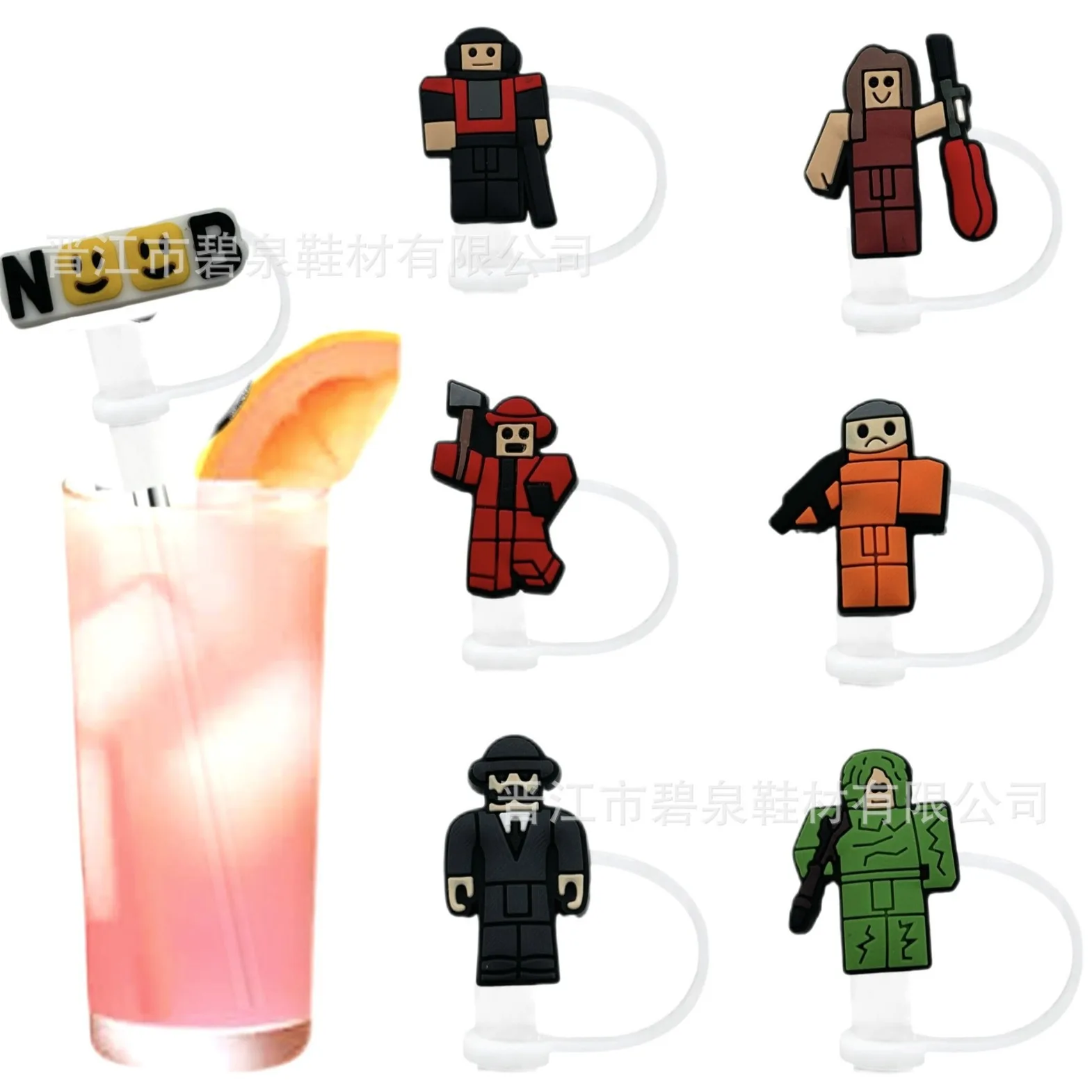 Мультяшная Пылезащитная соломенная крышка Roblox, креативная декоративная пряжка «сделай сам» на присоске, мягкий клей из ПВХ, детская чашка для воды, подарок на день рождения Мультяшная Пылезащитная соломенная крышка Roblox, креативная декоративная пряжка «сделай сам» на присоске, мягкий клей из ПВХ, детская чашка для воды, подарок на день рождения