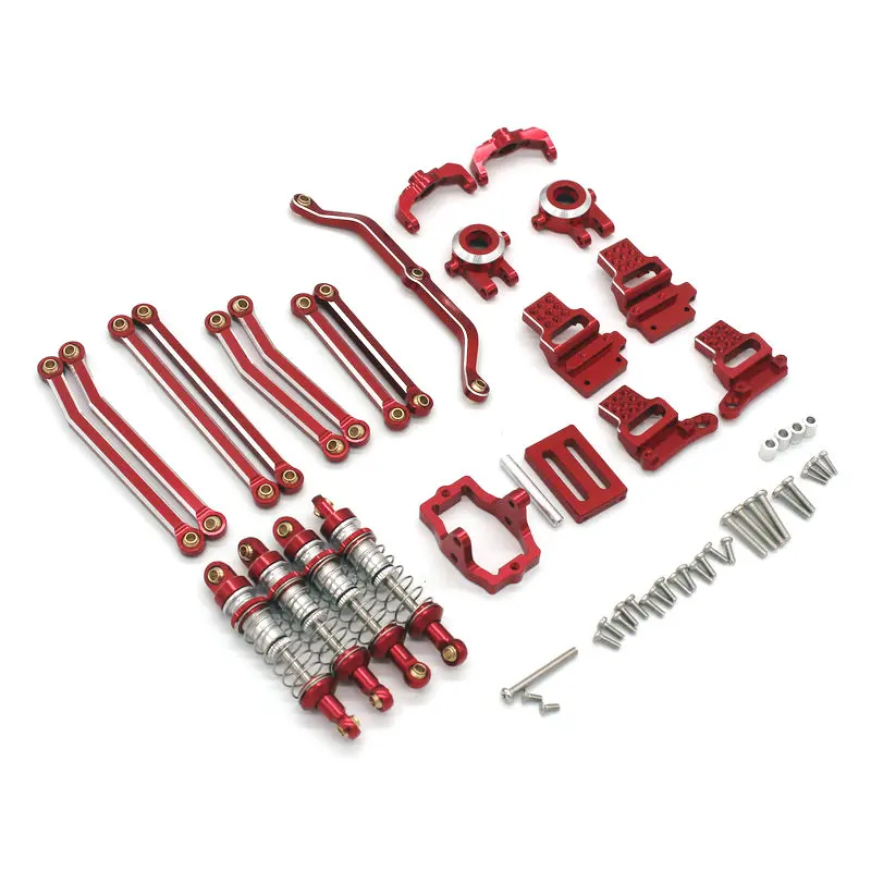 JJRC C8801 C8809 AX-8560 1/18 RC telecomando parti metalliche per auto Set fragile