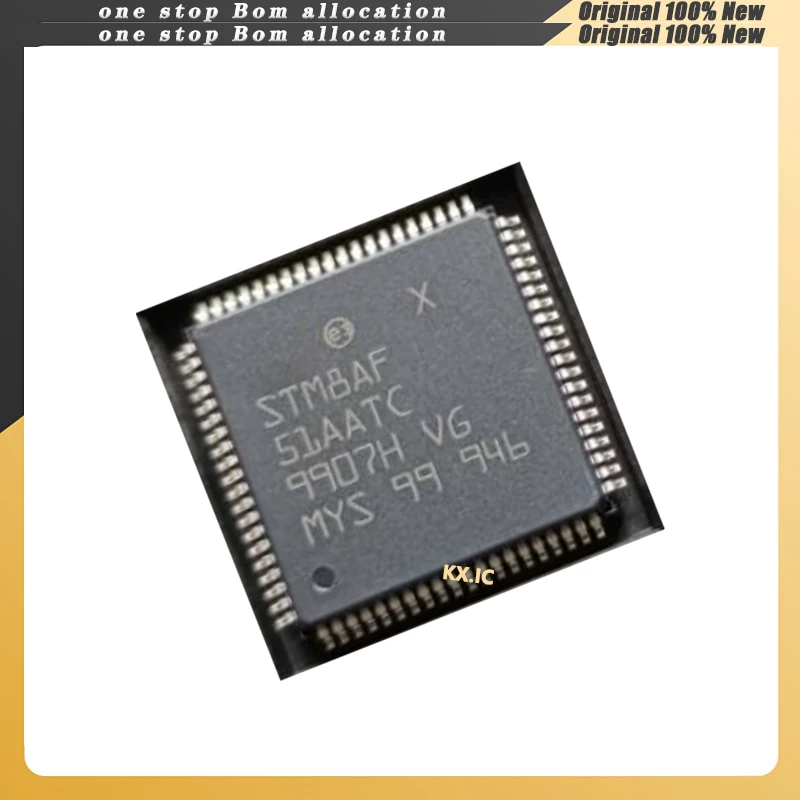 

5 шт./лот STM8AF51AATC STM8AF51AA M8AF1AATC QFP В наличии НОВЫЙ Оригинал
