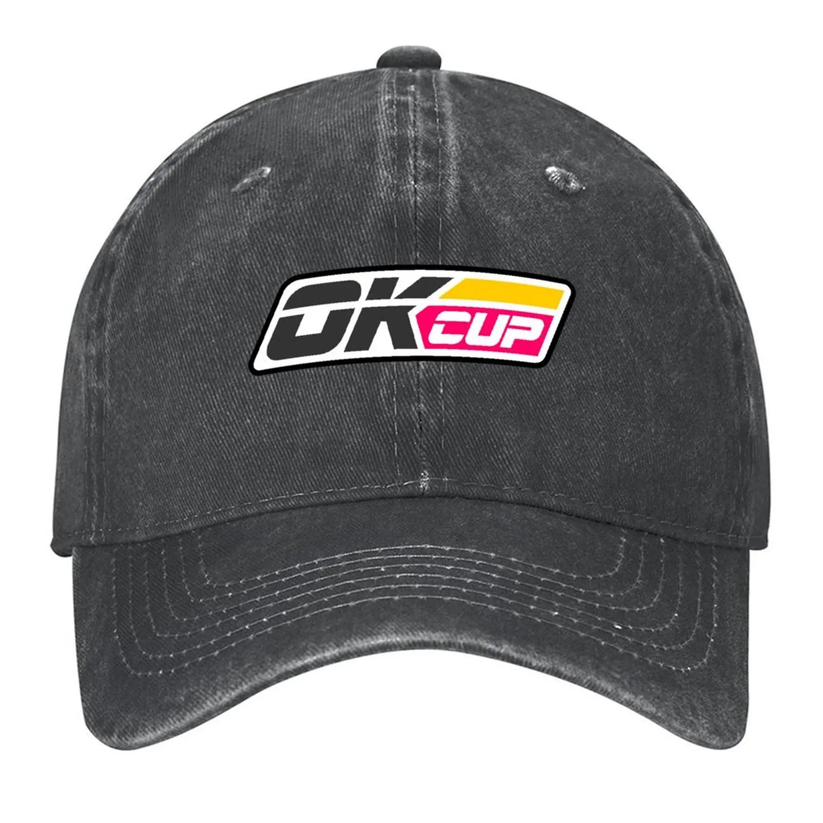 

OK Cup basic logo Baseball Cap fishing caps man Golf fashionable Sunhat Trucker Hats For Men Women's