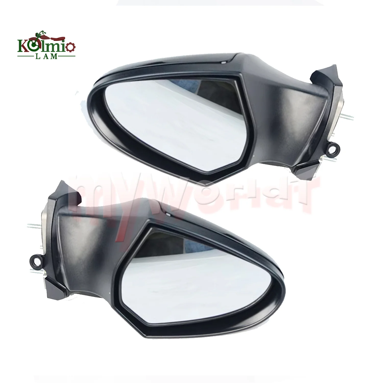 Fit For KAWASAKI Concours 14 GTR1400 ZG1400 2007 - 2009 Motorcycle Rear View Side Mirror Rearview Mirrors GTR ZG 1400 2008