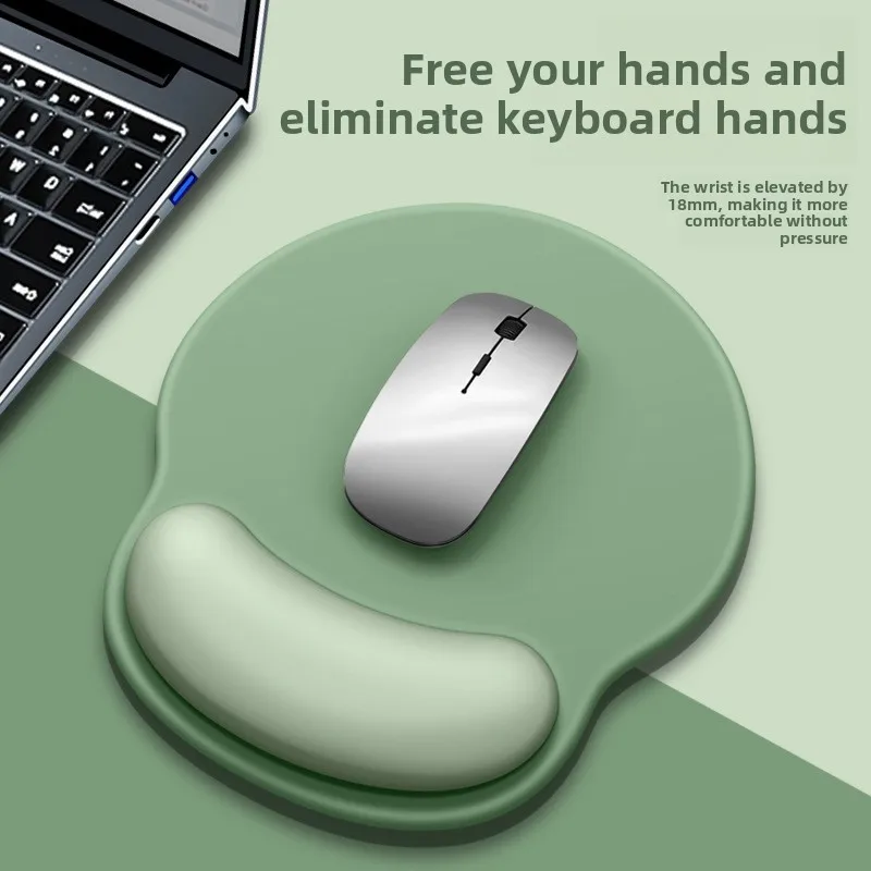 

Ergonomic Wrist Rest Mouse Pad Pain Relief Smooth Surface Comfortable Memory Foam Mat for Office Gaming Laptop Computer Home Use