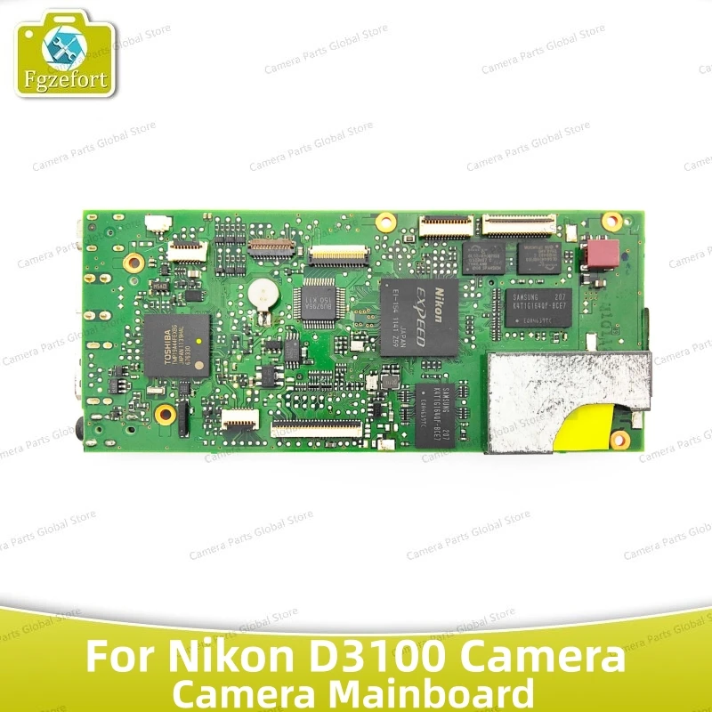 Original Camera Repair Parts para Nikon D3100, Main Driver PCB substituição, Mãe Togo Board, Image Board, Spare Part