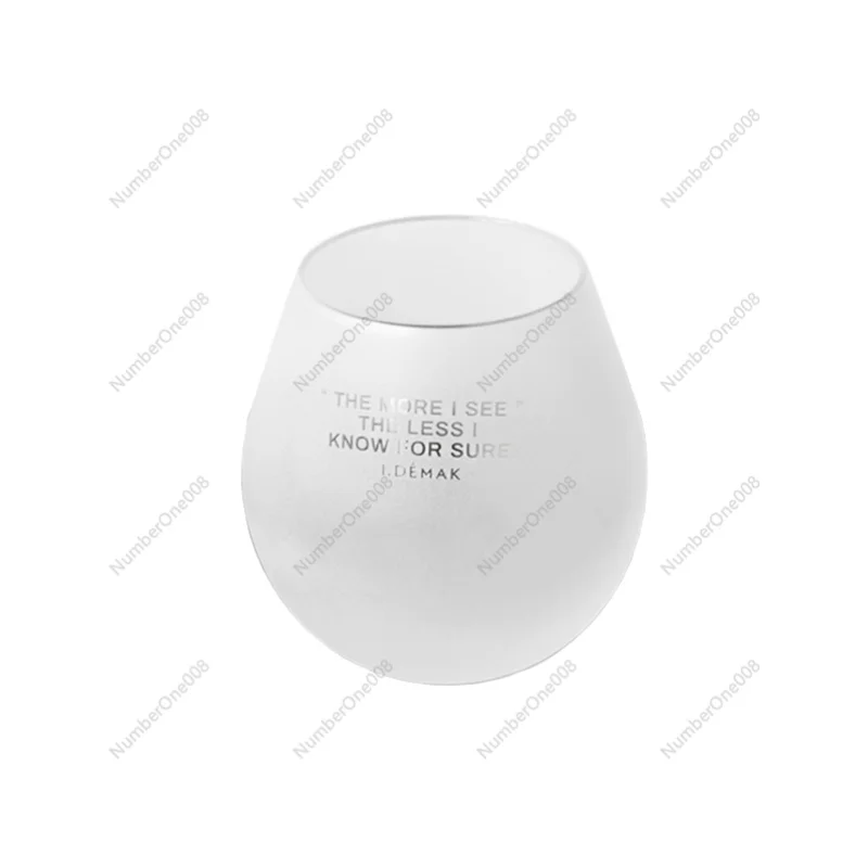 Tumbler frosted Internet celebrity glass female male household ins water glass cute wine glass gift