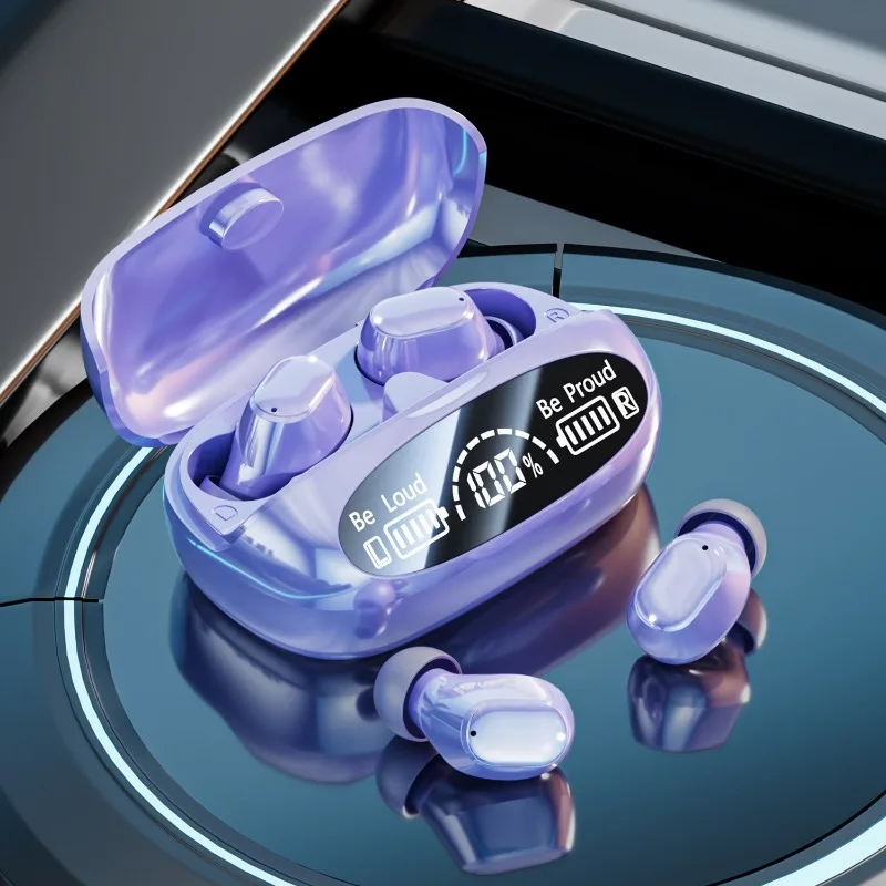 

TWS Earphones Bit Transfer Wireless Headphones with HIFI Stereo Sound Waterproof Sports Headphone for Travel