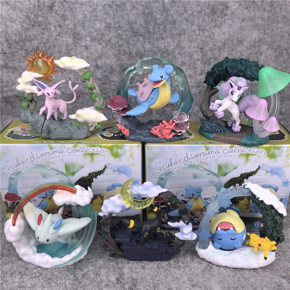 Poke Forest Figuren Vol.5 Ahornbaum Pikachu Latias Vol.3 Gengar Mew Ditto Cubone Gengar Paras Computer-Desktop-Dekoration Spielzeuge – Detail 22