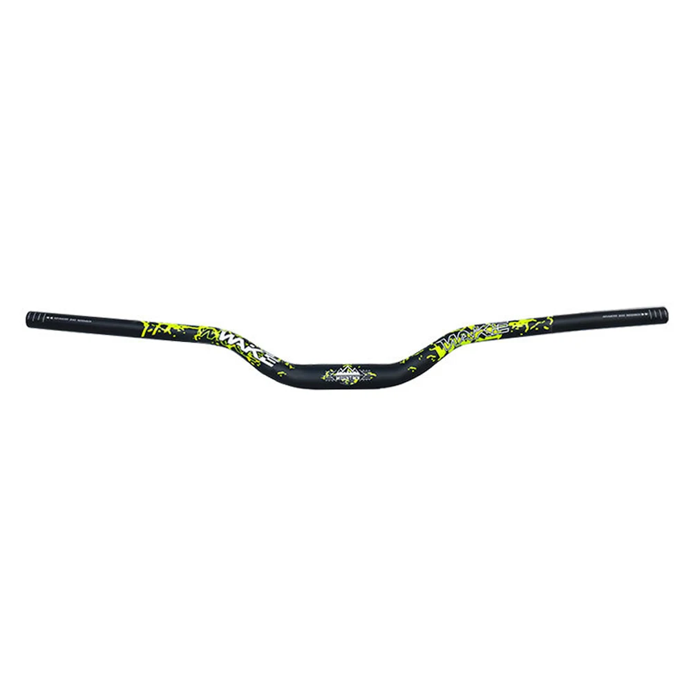 31,8 mm Mountainbike-Lenker, Aluminiumlegierung, Riser-Lenker, 55 mm Aufstieg, 780 mm Länge, Fahrradstange mit mattierter Oberfläche