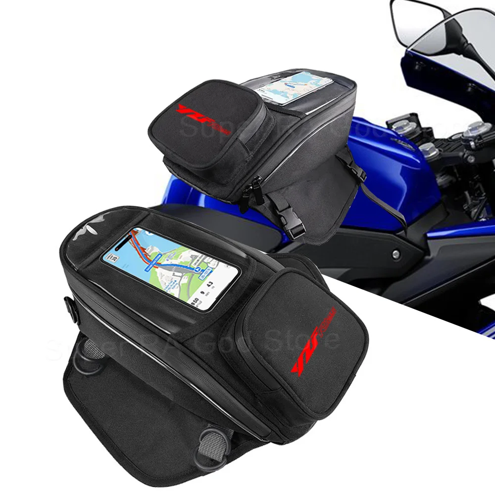 

For YZFR125 2008-2015 2016 2017 2018 2019 2020 2021 2022 2023 Motorcycle fuel tank navigation pack is waterproof