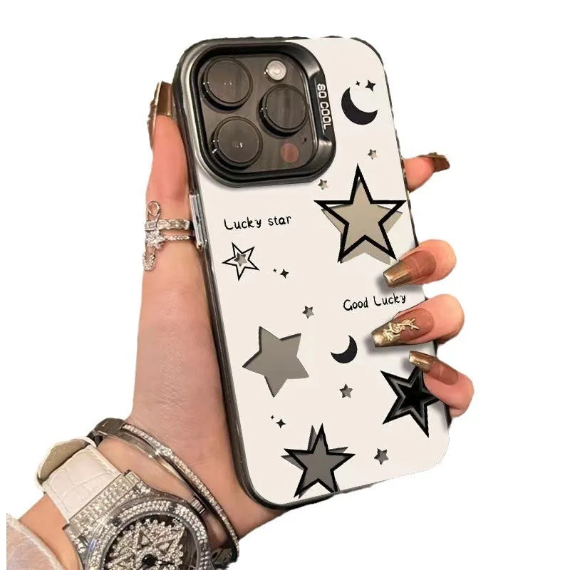 

Phone Case for iPhone 16 15 Pro 14 13 Pro Max 12 11 Plus Shockproof Camera Protective for Men Women