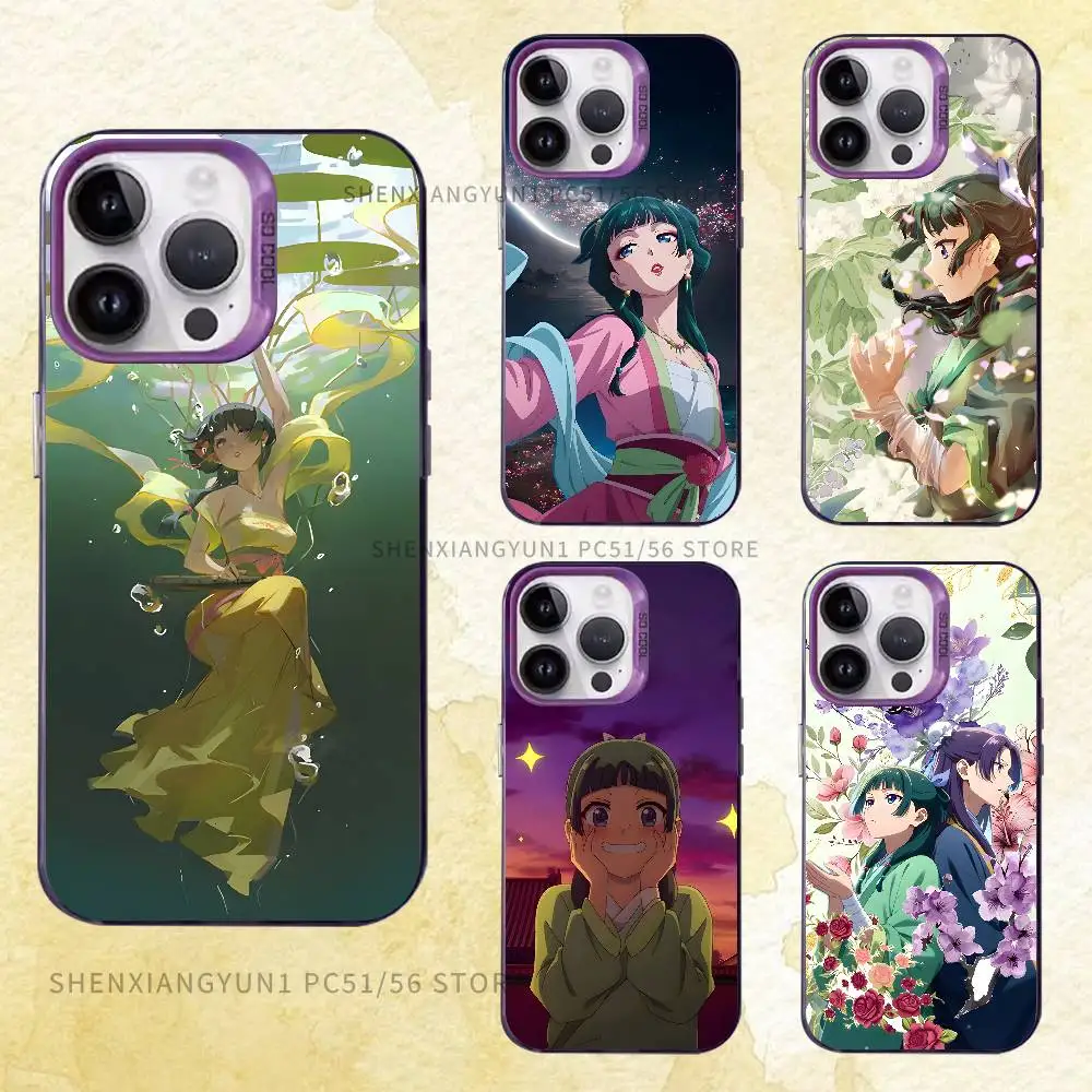 

Anime MaoMao Case iPhone 17,16e,16,15,14,13,12,11 Pro Max X XS Air Plus Back Cover