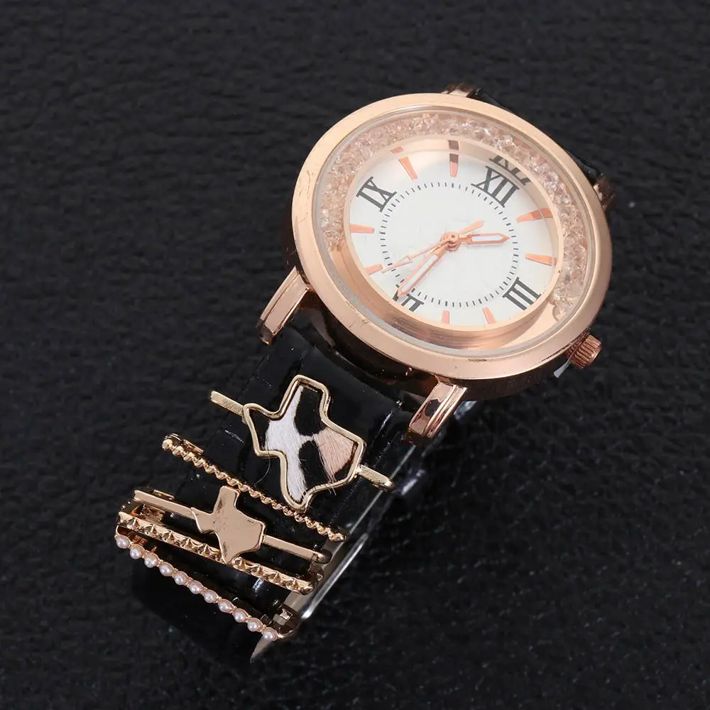 سحر المعادن حزام الساعة الديكور الدائري لساعة أبل الماس زخرفة ساعة ذكية سيليكون حزام سوار مجوهرات اكسسوارات