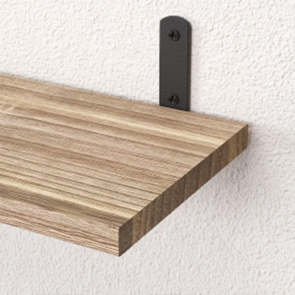 

4PCS Floating Bathroom Shelf Rustic Floating Book Shelf Decorative Multipurpose for Home Storage