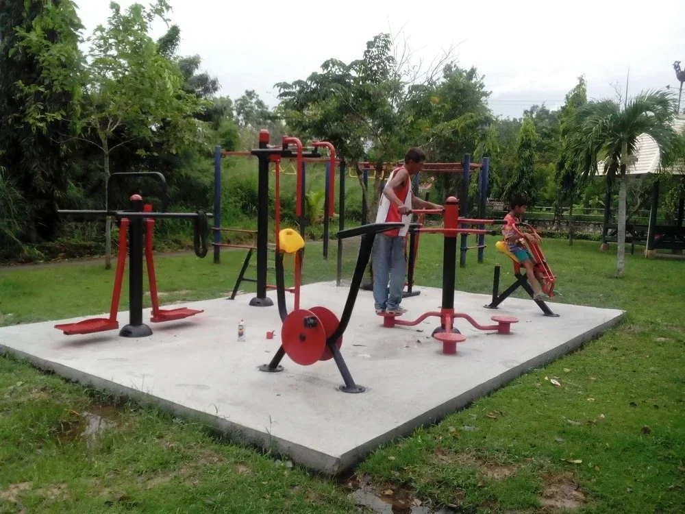 

Body Building Exercise Device Outdoor Fitness Equipment Elliptical Machine