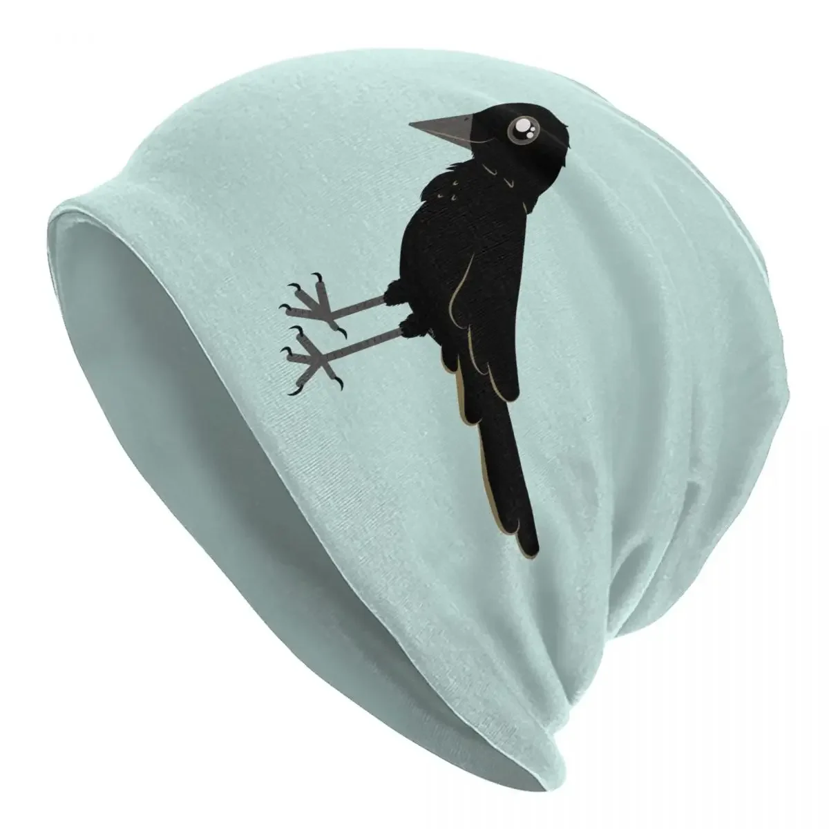 Cutie Crow Warm Knitted Cap Hip Hop Bonnet Hat Autumn Winter Outdoor Beanies Hats for Men Women Adult