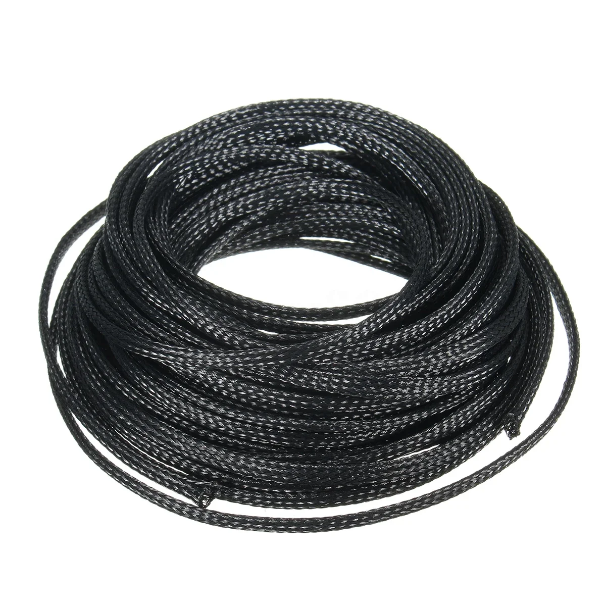1pc Expandable PET Braided Cable Sleeves 10M 4mm  Heat Insulation Sleeving Sheathing Wire Protection Audio Sleeve