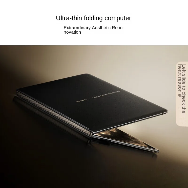 HUAWEI MateBook Lipat Master Luar Biasa Layar OLED Dua Lapis 18 Inci HarmonyOS 5 Komputer Lipat Ultra-ringan dan Tipis,
