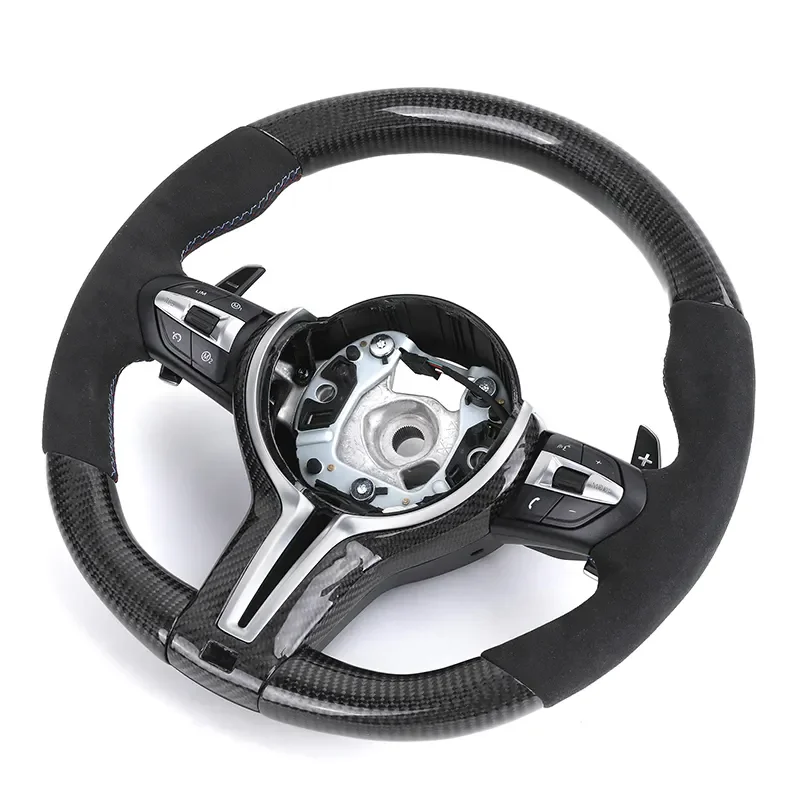 

Suitable for M2 F87 Models with Old To New Full Leather Carbon Fiber 3 Series 5 Series X1 X2 X3 X5 M3 M5 Steering Wheel