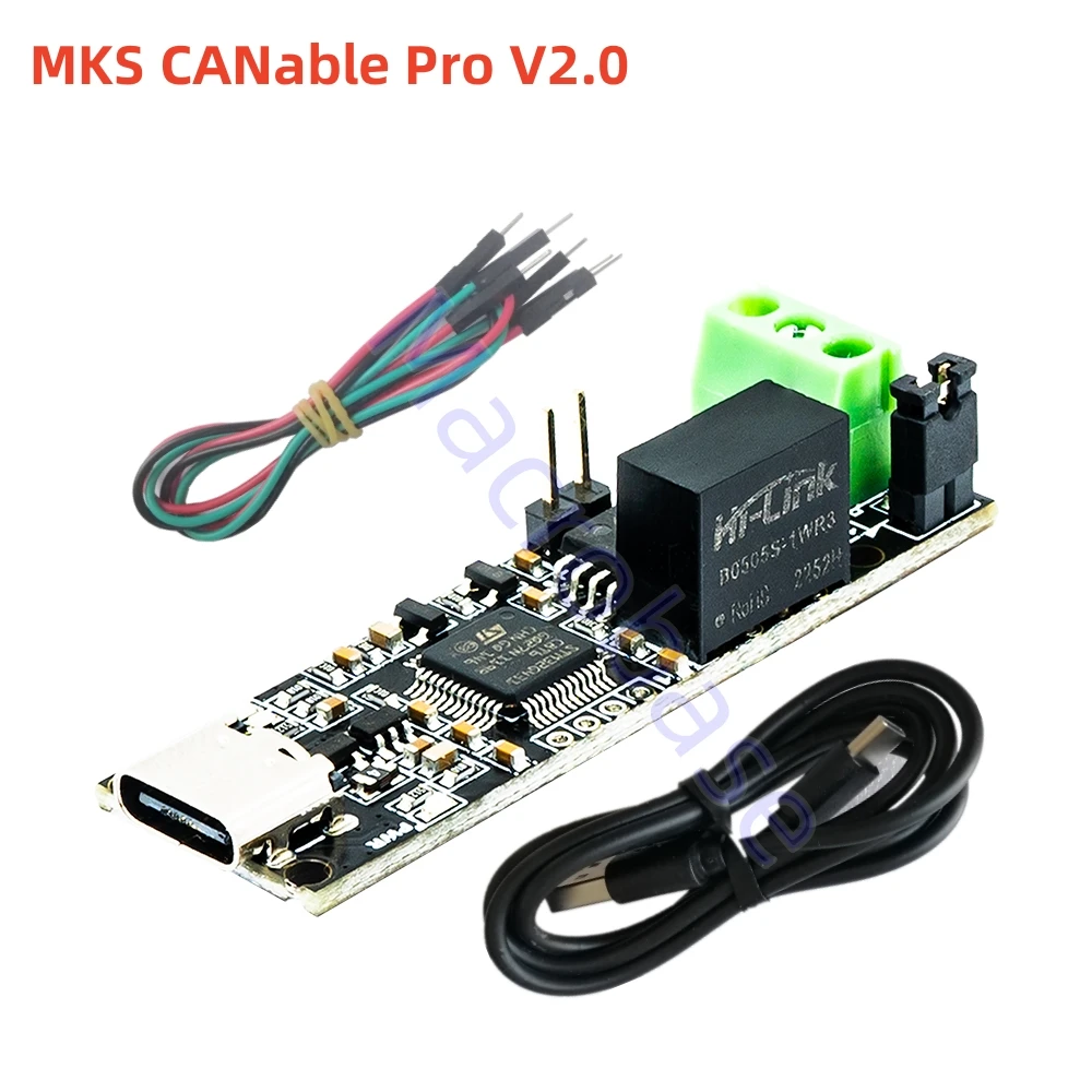 CANable Pro controller USB to CAN transceiver analyzer adapter CAN-bus shield expansion board Socket CAN serial port tool device