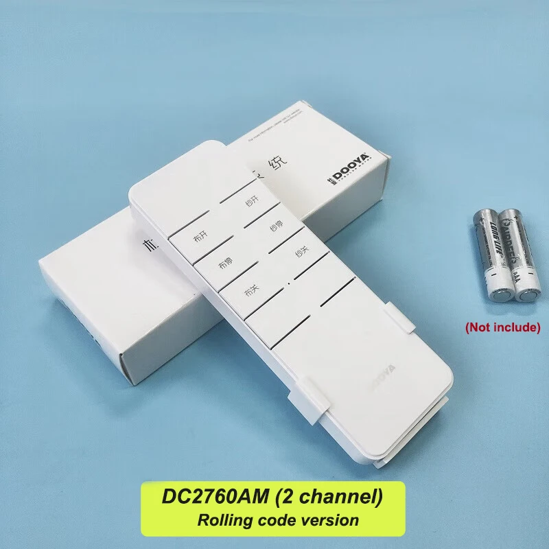 Картина 3: Dooya Rolling Code DC2700/DC2760/DC2702D 1/2/15-канальный пульт дистанционного управления для электрического Dooya RF433 трубчатый двигатель Curtian Motor