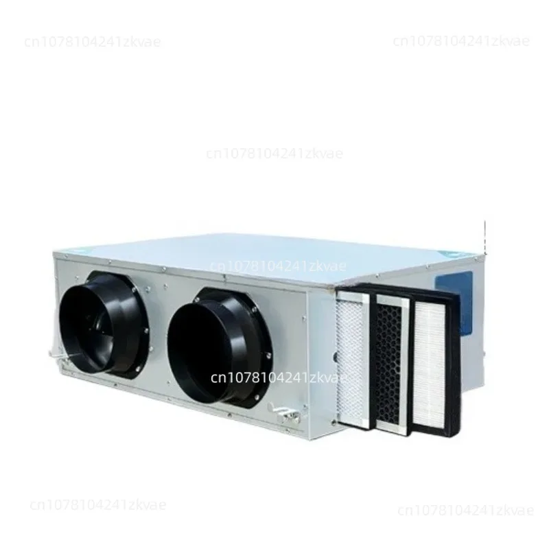 Commercial Household Two-Way Heat Recovery Ventilator Silent PM2.5 Purification Full Heat Exchange Fresh Air Ventilation Machine