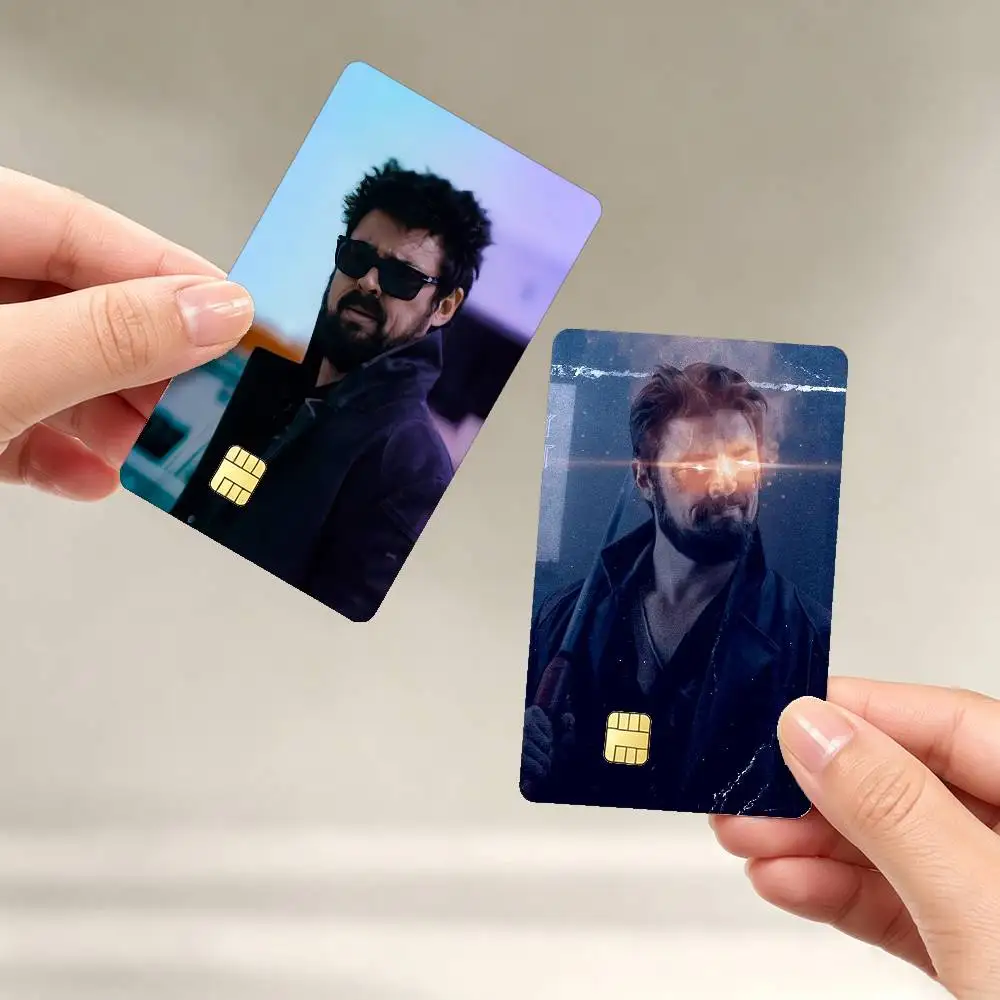 Billy Butcher The Boys Karl Urban Sticker Film Tape Skin for Credit Card Debit Card Waterproof Stickers