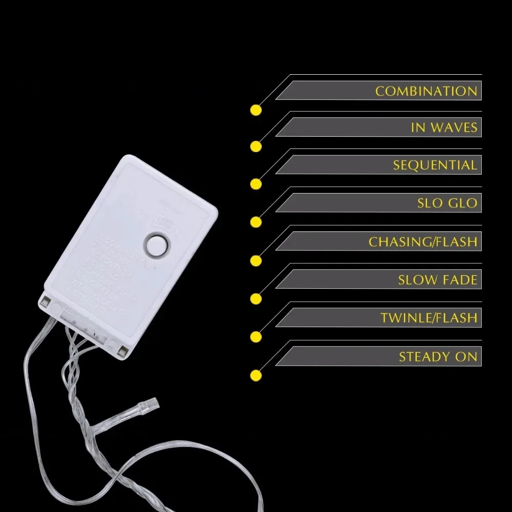 10 متر 100 المصابيح LED سلسلة ضوء التيار المتناوب 220 فولت 110 فولت مصابيح اكليل مقاوم للماء في الهواء الطلق جارلاند حفلة عطلة عيد الميلاد الزفاف الديكور #4