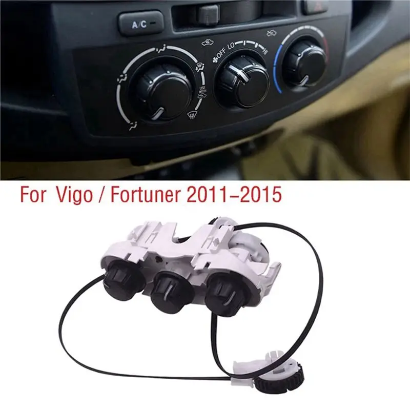 2X Car Air Conditioner Conditioning Control A/C AC Controller Panel For Toyota Hilux Inova Vigo 55905-0K340 55909-26080