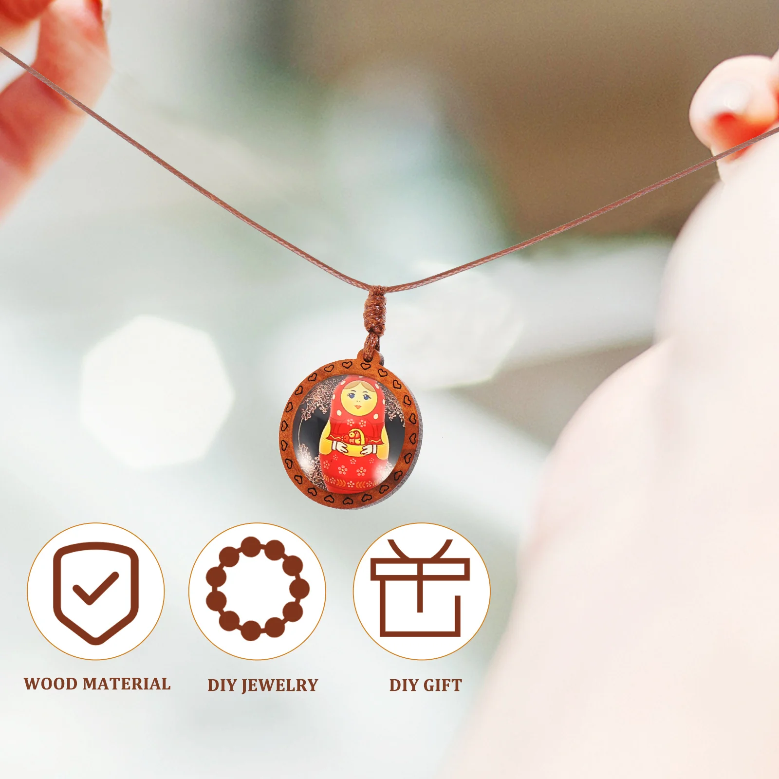 3-teiliges Edelstein-Schmuck-Rohling-Anhänger, Spitzenbasis, Schmuck-Lünette, Rohlinge, Zubehör, permanentes Kit