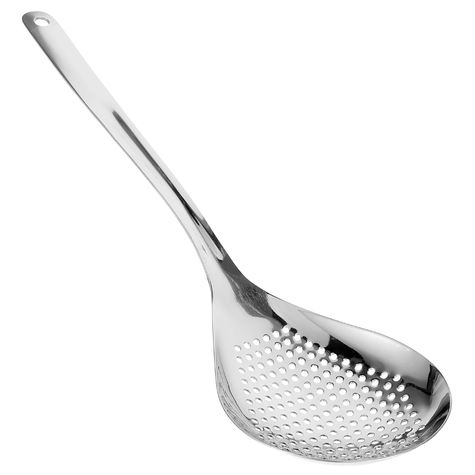 

Wok Stainless Steel Colander Scraper Utensils Soup Ladle Practical Strainer Scoop