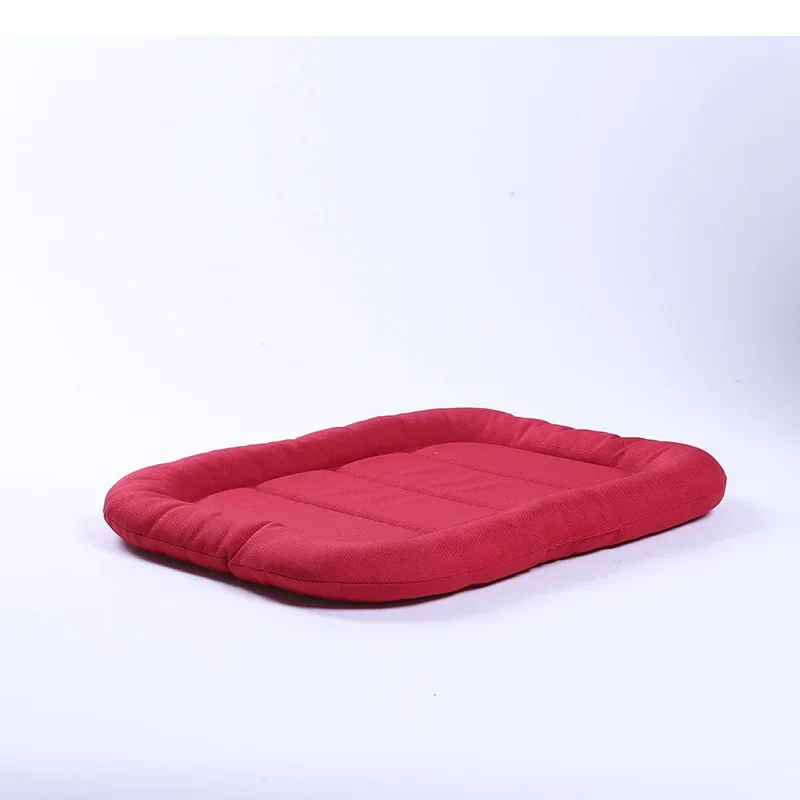 Waterproof Antifouling Pet Mat Soft Easy-to-Clean Dog Bed Solid Oxford Cloth Bite-Resistant Scratch-Resistant Leather Fleece